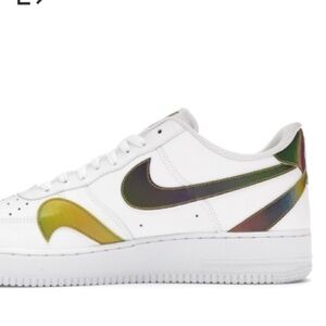 Nike Air Force 1 Low Misplaced Swooshes White Multi Youth 6 Wmn’s 7.5 Streetwear